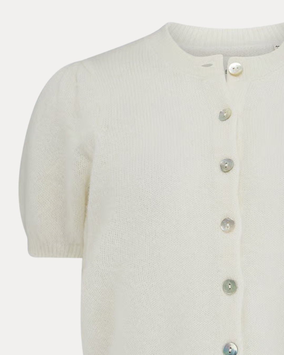 DÔEN Anisa Cardigan in Ivory