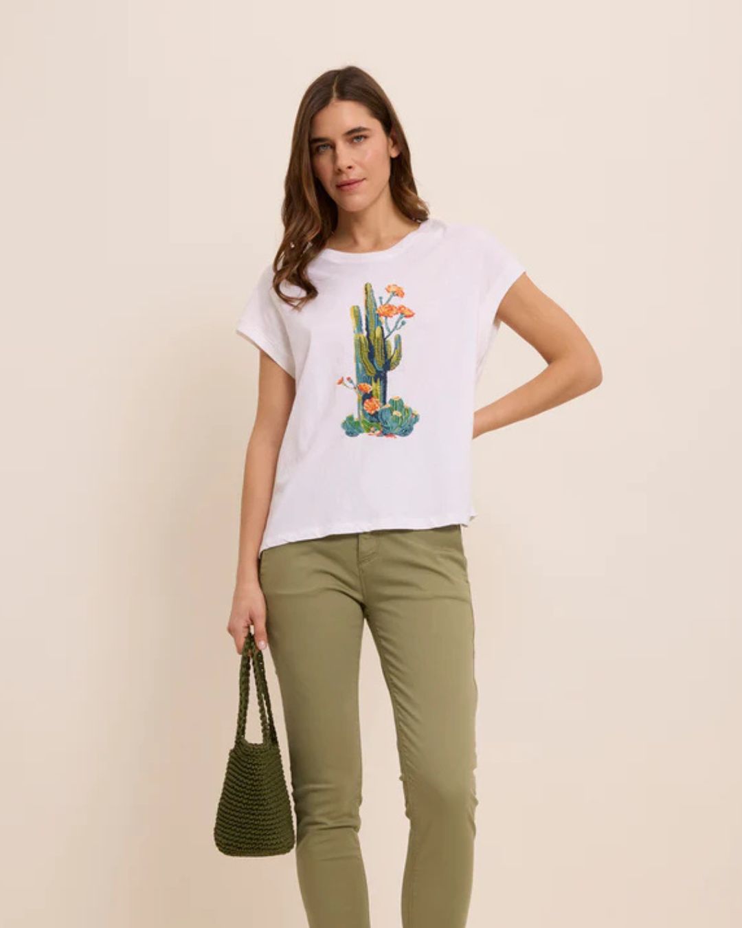 Five Jeans 2612 Tee in White