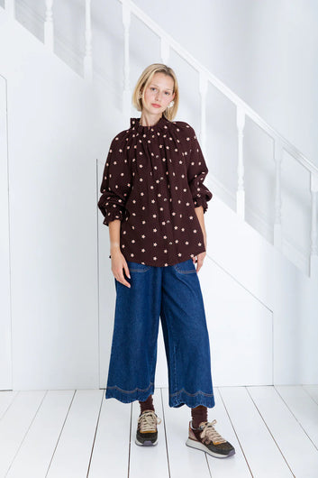 Bonte Arlo Shirt in Chocolate
