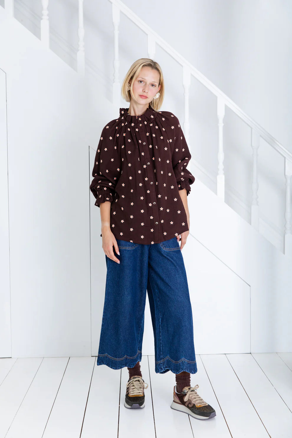 Bonte Arlo Shirt in Chocolate