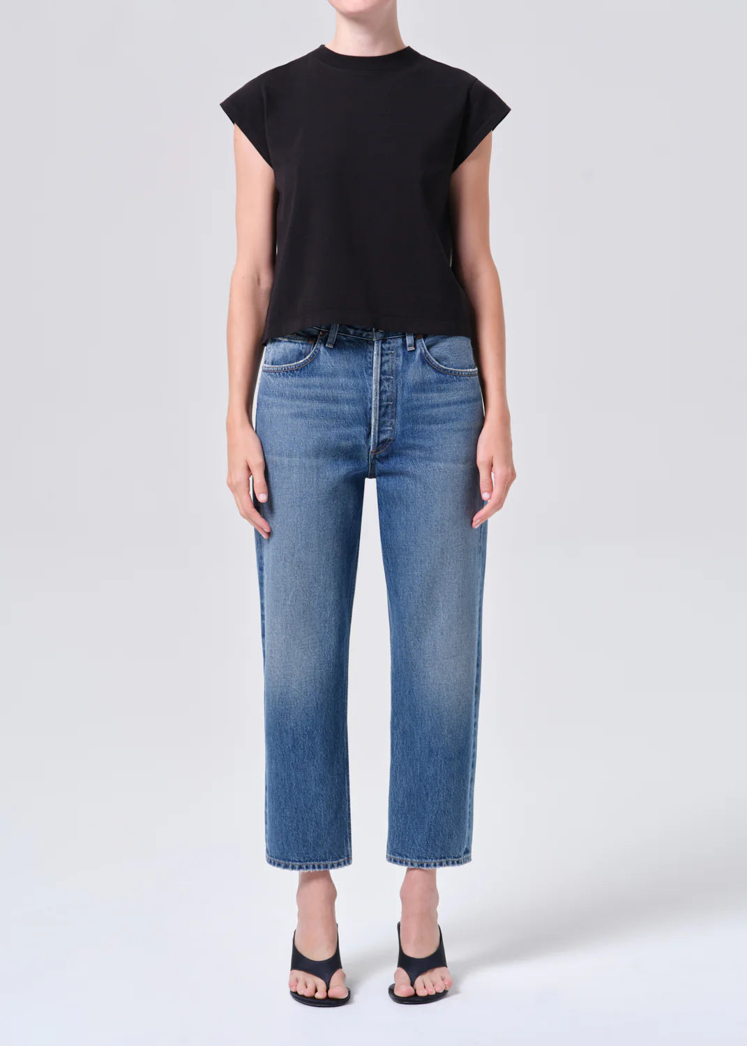 Agolde 90's Crop Loose Straight - Bounty