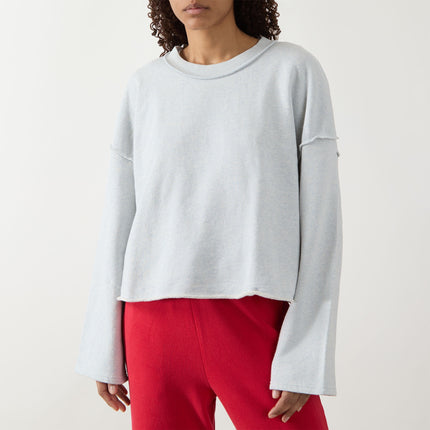American Vintage Dantown Sweatshirt - Sky Blue Chine