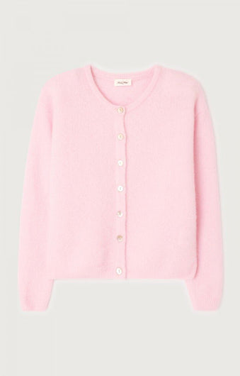 American Vintage Vitow Knit Cardigan - Sugared Almond