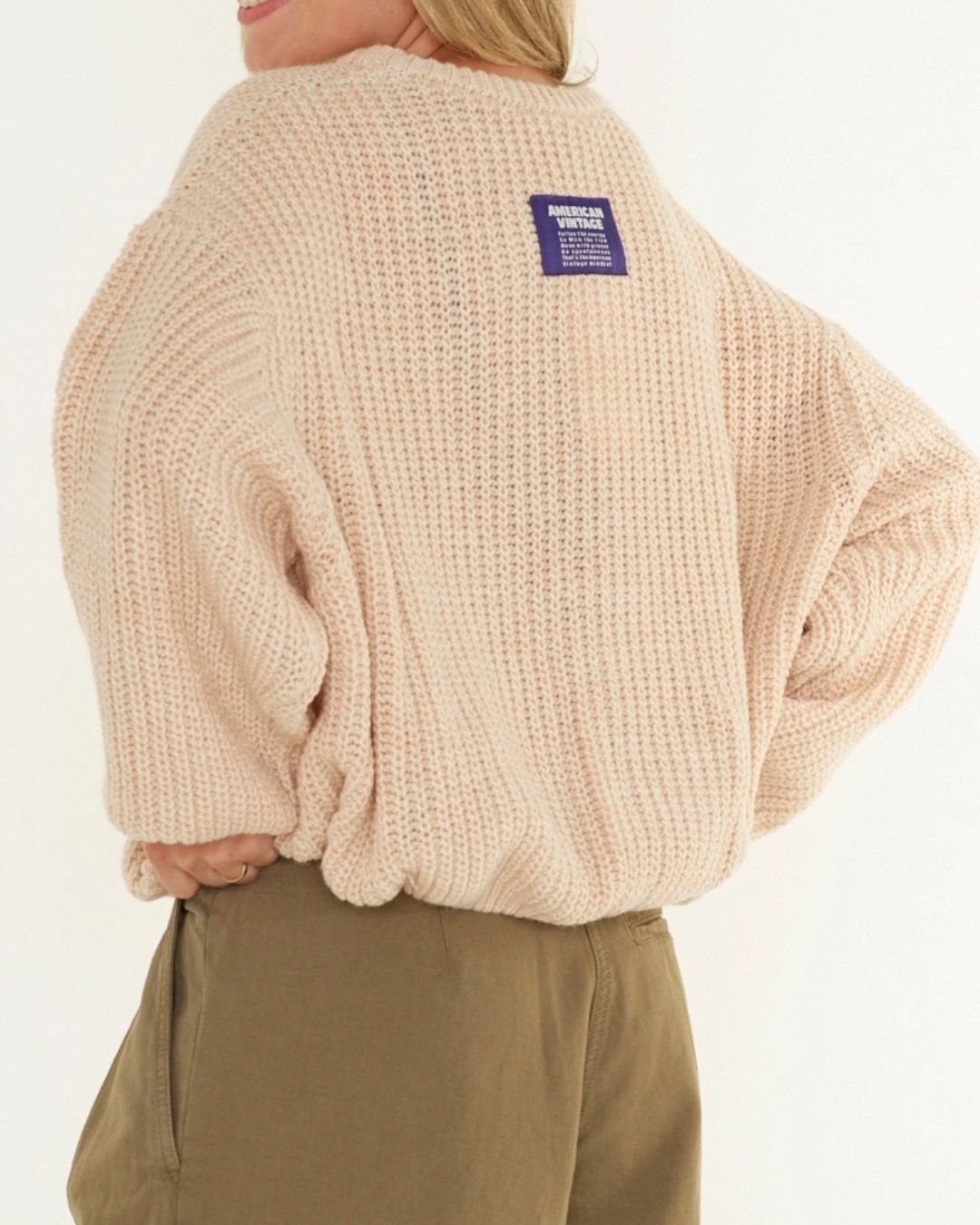 American Vintage Cyrow Knit - Beige Chine
