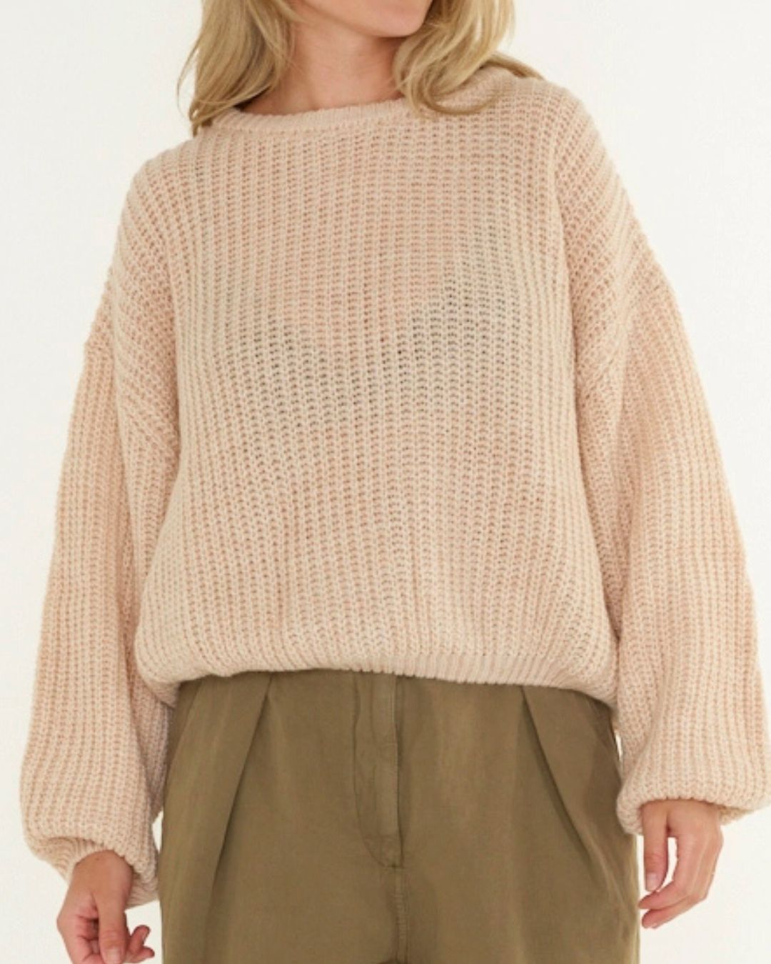American Vintage Cyrow Knit - Beige Chine
