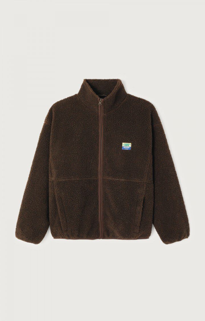 American Vintage Hoktown Fleece Jacket - Chestnut