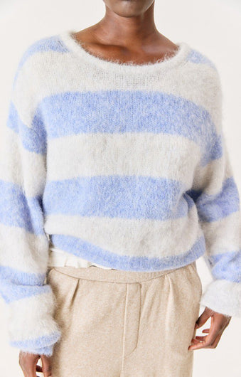 American Vintage Niby Knit - Frost Stripe
