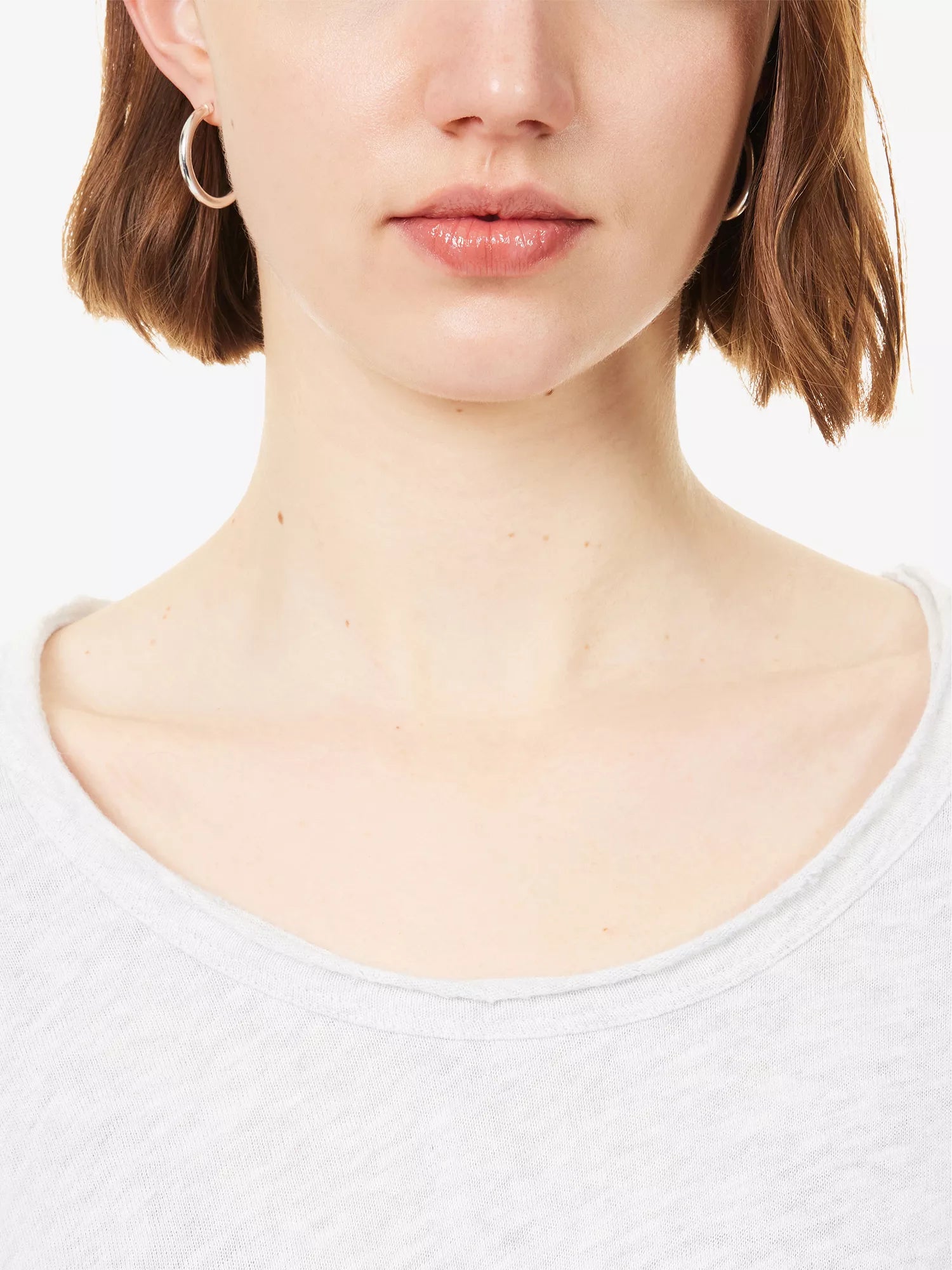 American Vintage Sonoma 02 LS Scoop Neck - Arctic Chine