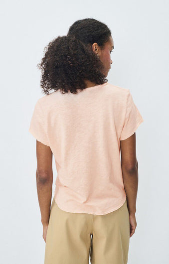 American Vintage Sonoma 02 SS V-Neck Tee – Biscuit Vintage