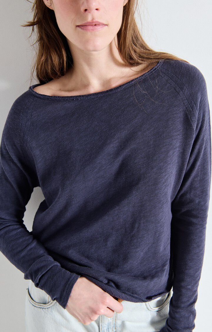 American Vintage Sonoma 31 LS Rd Neck - Navy Blue Vintage