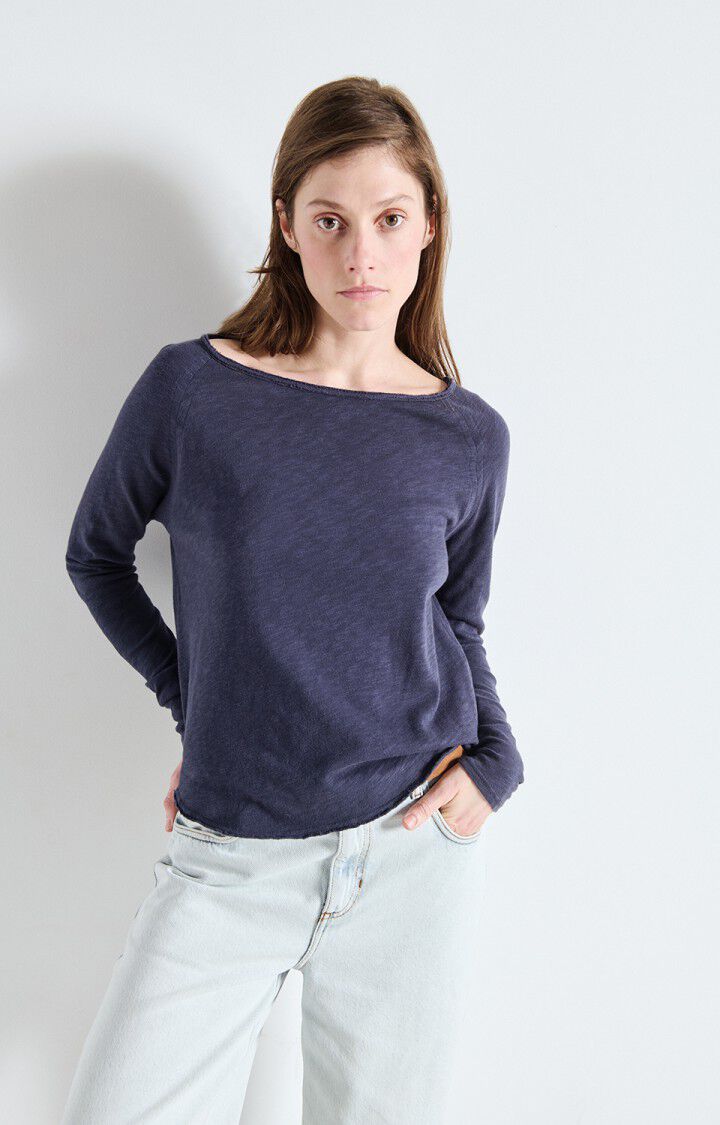 American Vintage Sonoma 31 LS Rd Neck - Navy Blue Vintage