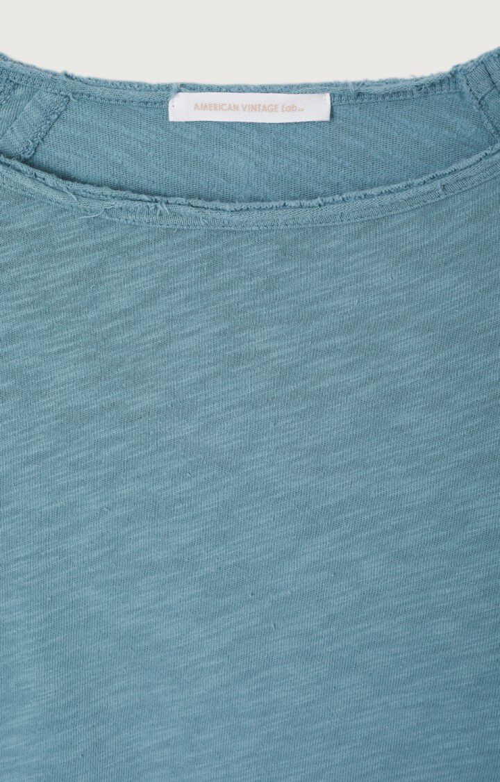 American Vintage Sonoma 31 LS Rd Neck - Peacock Blue