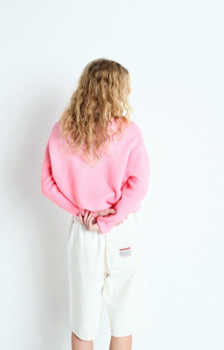 American Vintage Vitow Knit Cardigan in Rose Chiné