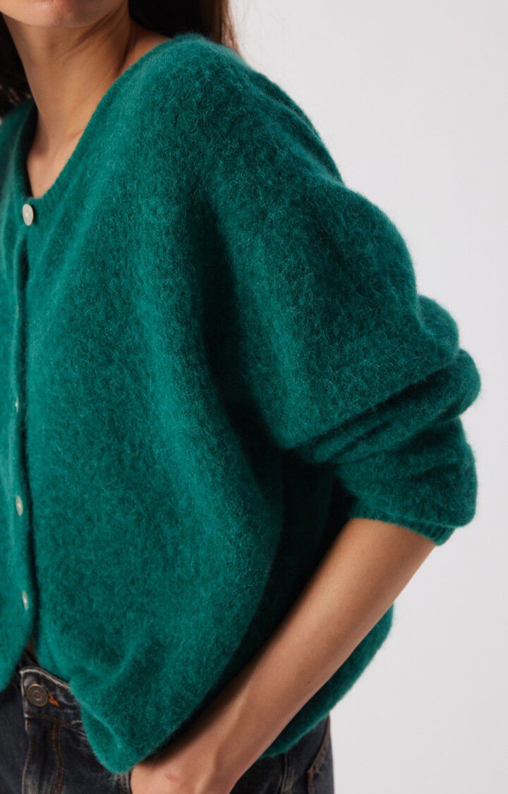 American Vintage Vitow Knit Cardigan - Duck Chine