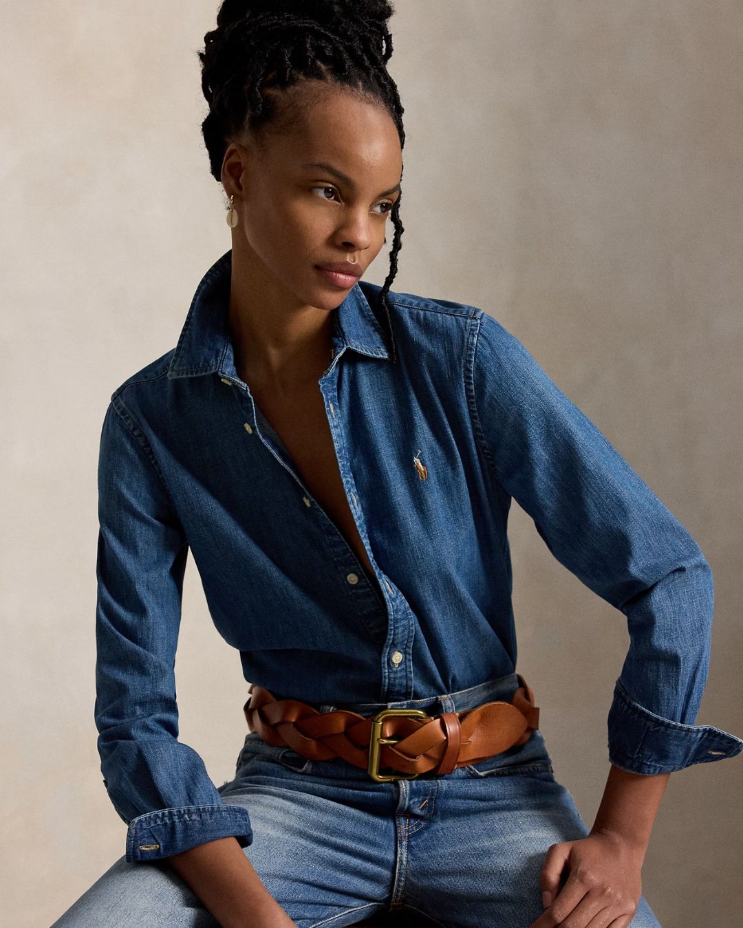 Ralph Lauren Long Sleeve Shirt -Denim