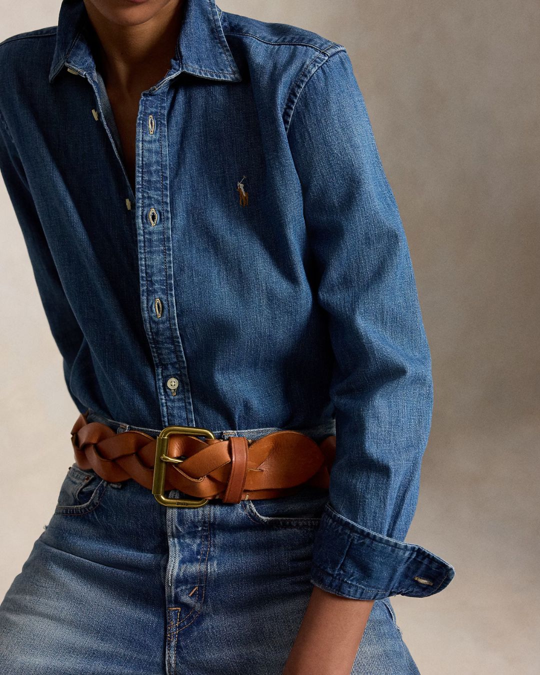Ralph Lauren Long Sleeve Shirt -Denim