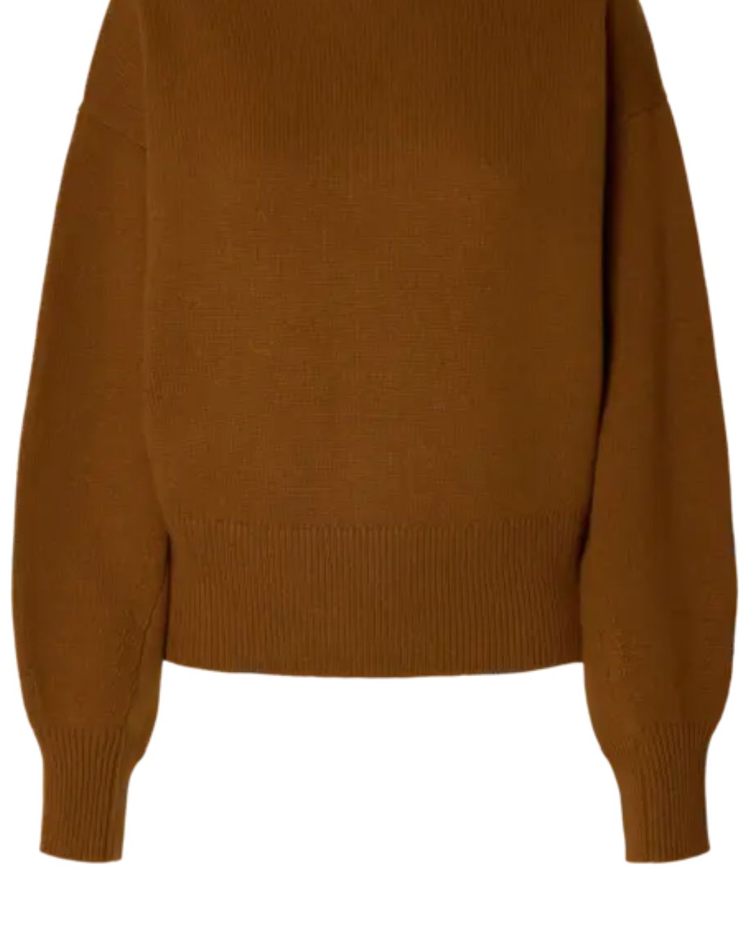 SELECTED Ellie Roll Neck Knit - Monks Robe