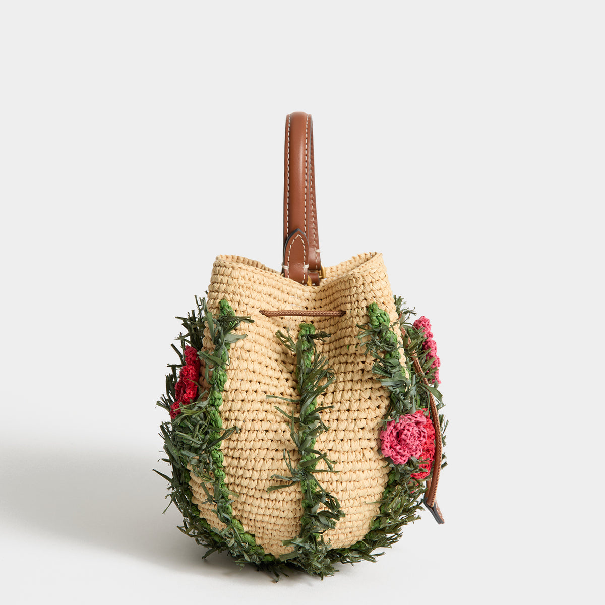 Anya Hindmarch Crossbody Cactus in Raffia