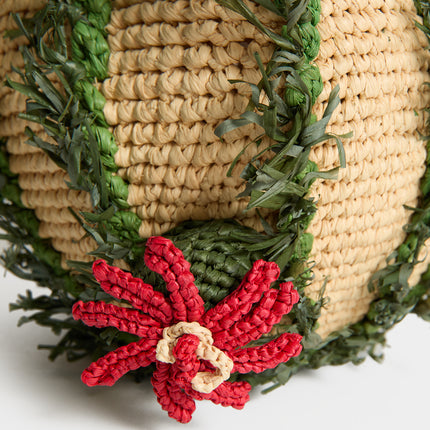 Anya Hindmarch Crossbody Cactus in Raffia