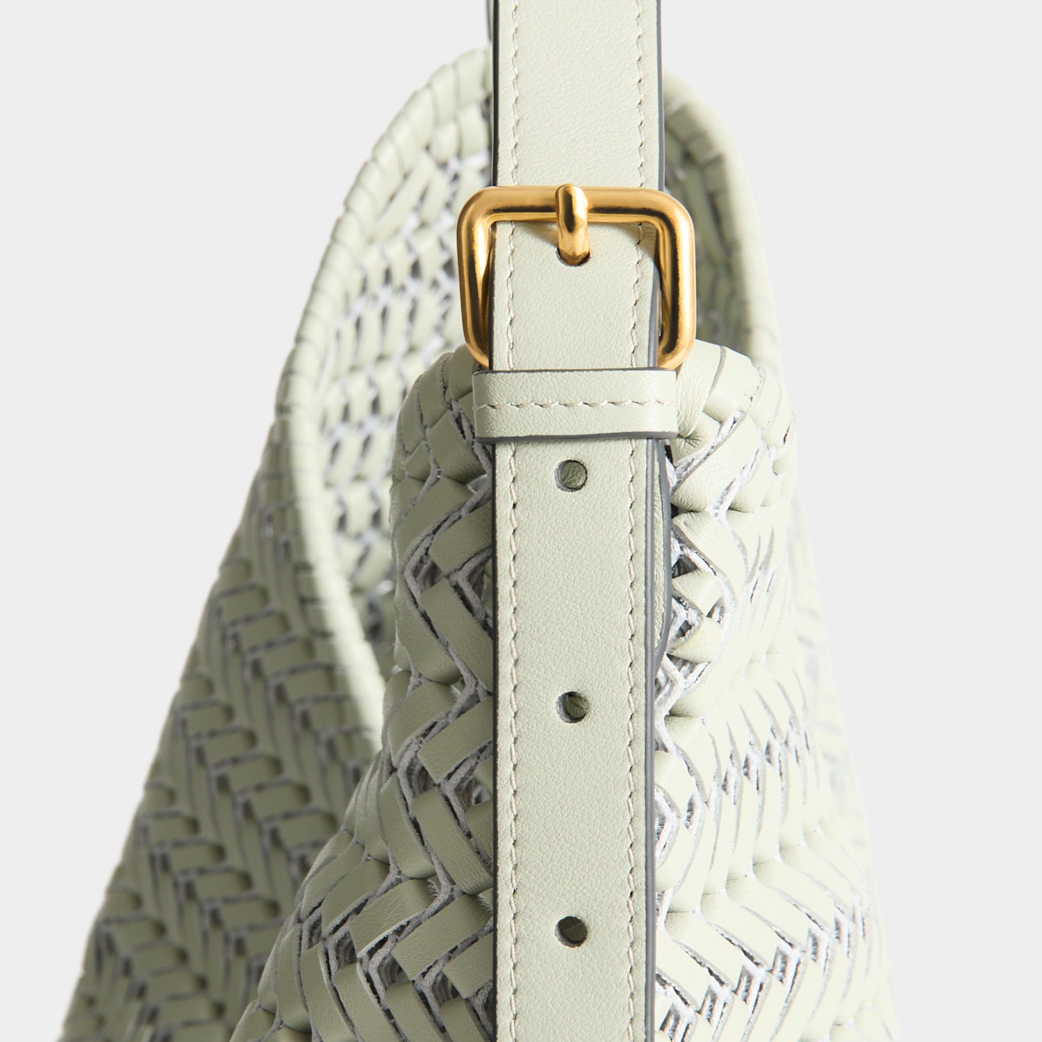Anya Hindmarch The Neeson Tassel Hobo in Iceberg