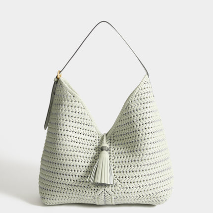 Anya Hindmarch The Neeson Tassel Hobo in Iceberg