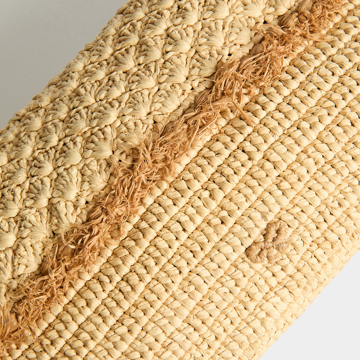 Anya Hindmarch Clutch Cactus in Raffia