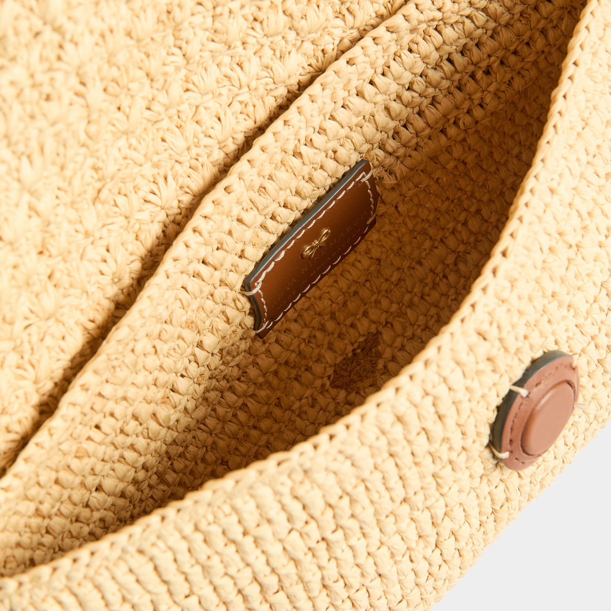 Anya Hindmarch Clutch Cactus in Raffia