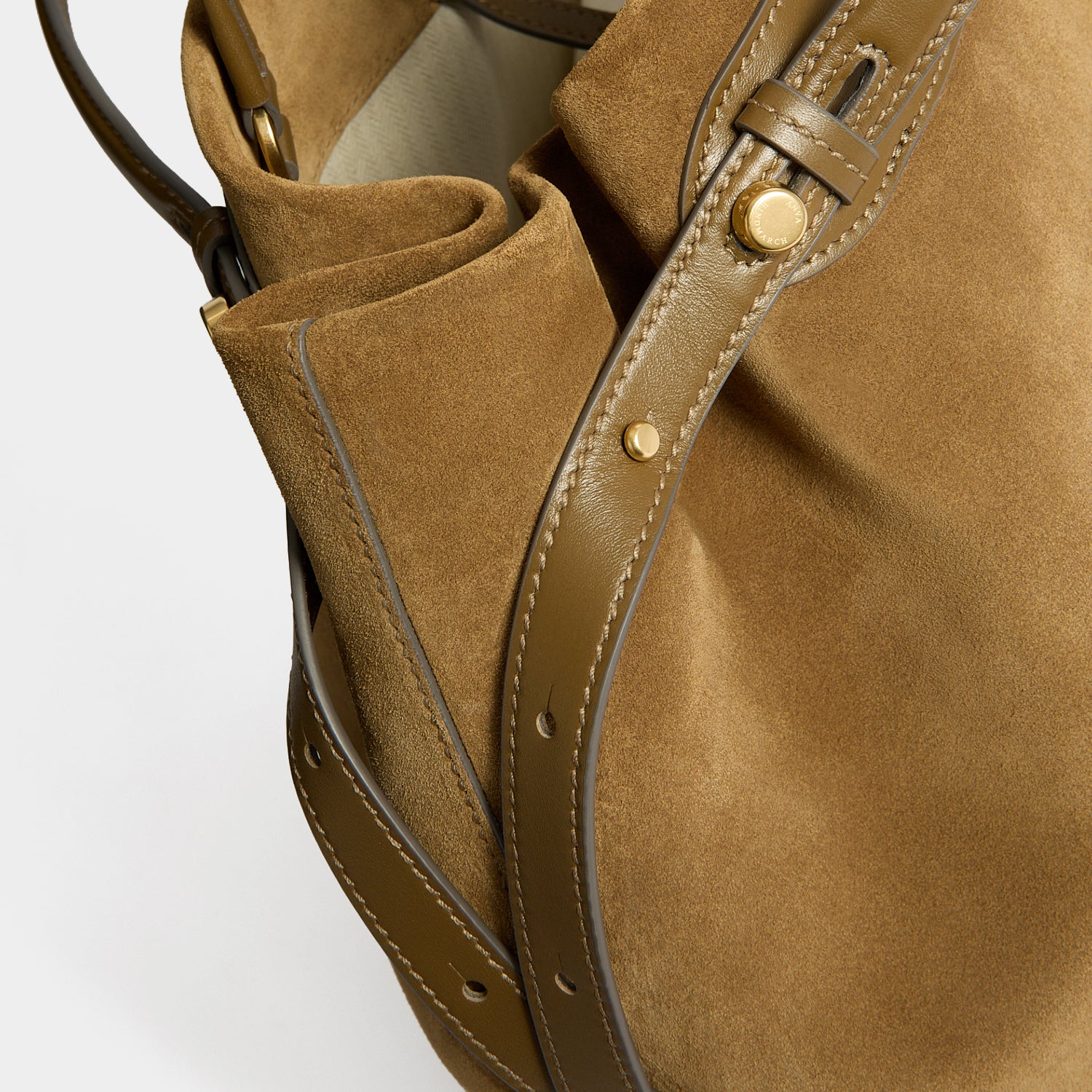 Anya Hindmarch Ellis Tote - Moutarde Suede