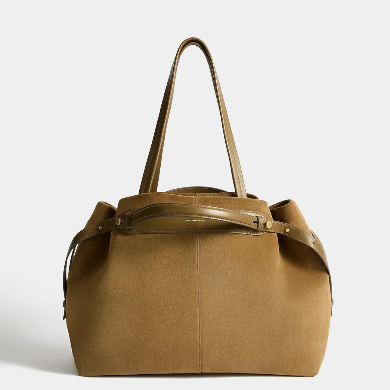 Anya Hindmarch Ellis Tote - Moutarde Suede