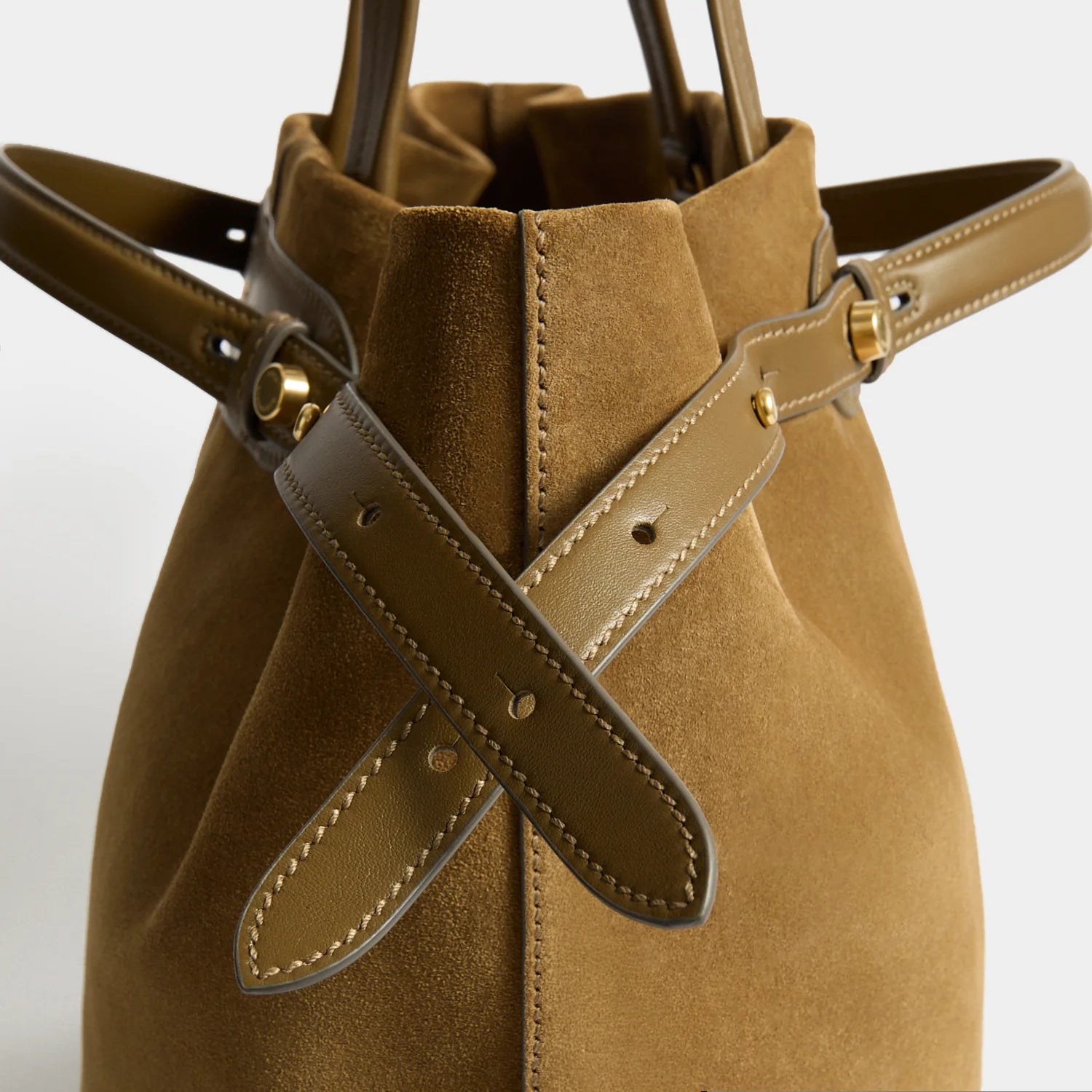 Anya Hindmarch Ellis Tote - Moutarde Suede