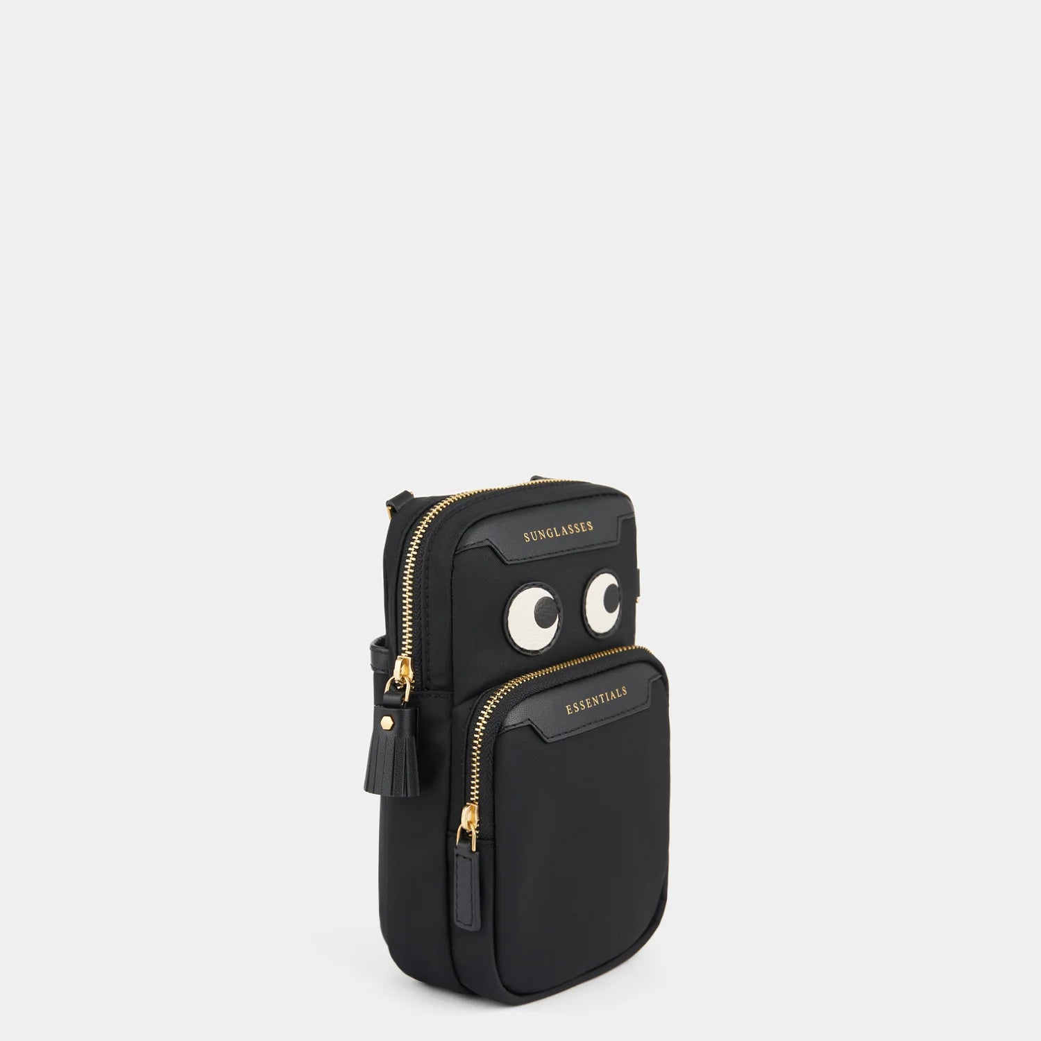Anya Hindmarch Essentials Cross Body Eyes - Black Nylon