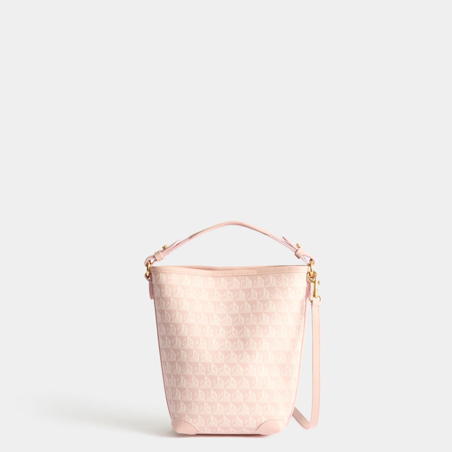 Anya Hindmarch I am a Plastic Bag Mini Bucket - Shell Pink