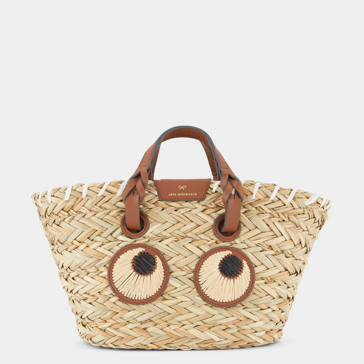 Anya Hindmarch Small Basket Paper Eyes