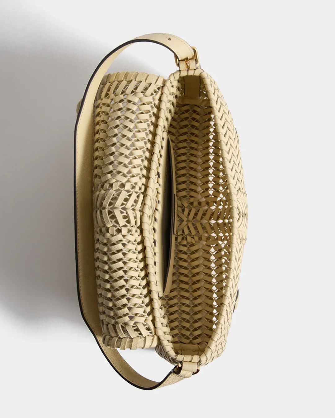 Anya Hindmarch The Neeson Shoulder Bag - Butter