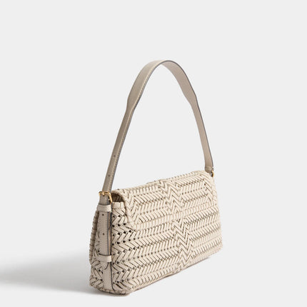 Anya Hindmarch The Neeson Shoulder Bag - Chalk