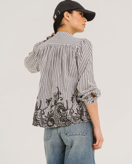 Tinsels Bali Indie Blouse in Black