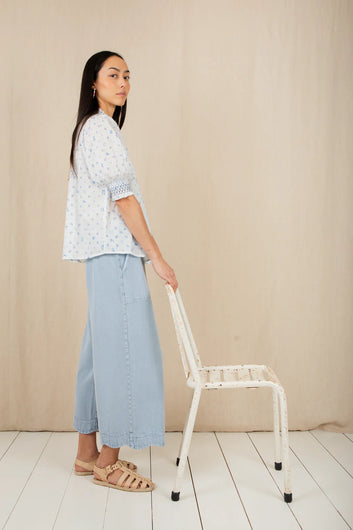 BONTE Aide Trousers in Ice Blue