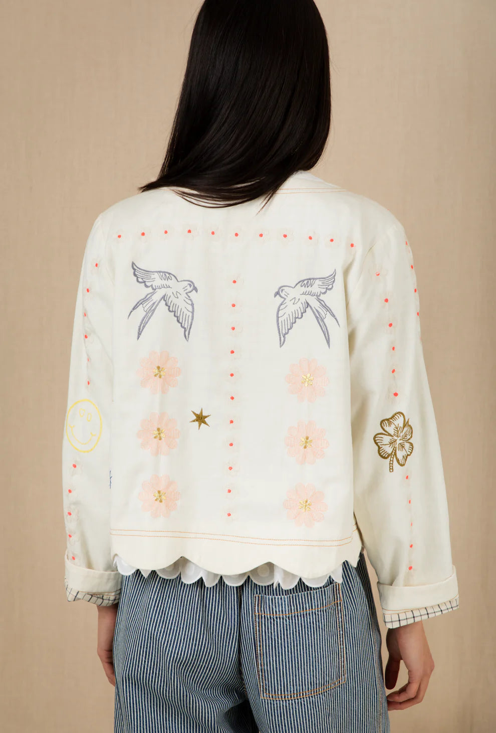BONTE Rosie Jacket in Ecru Multi
