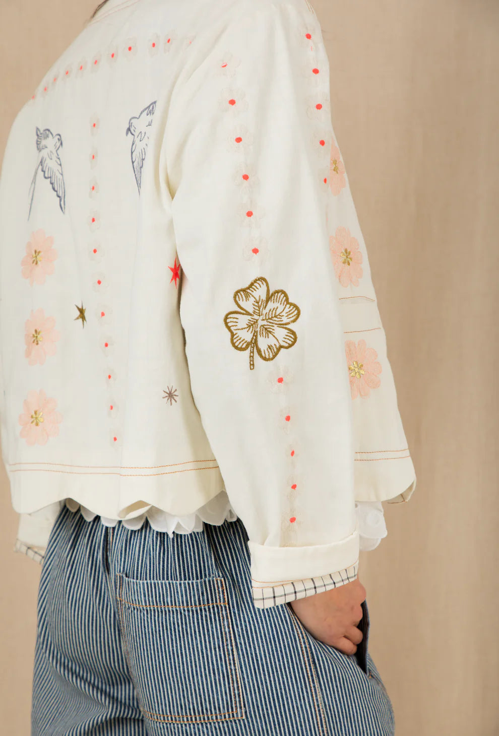 BONTE Rosie Jacket in Ecru Multi

