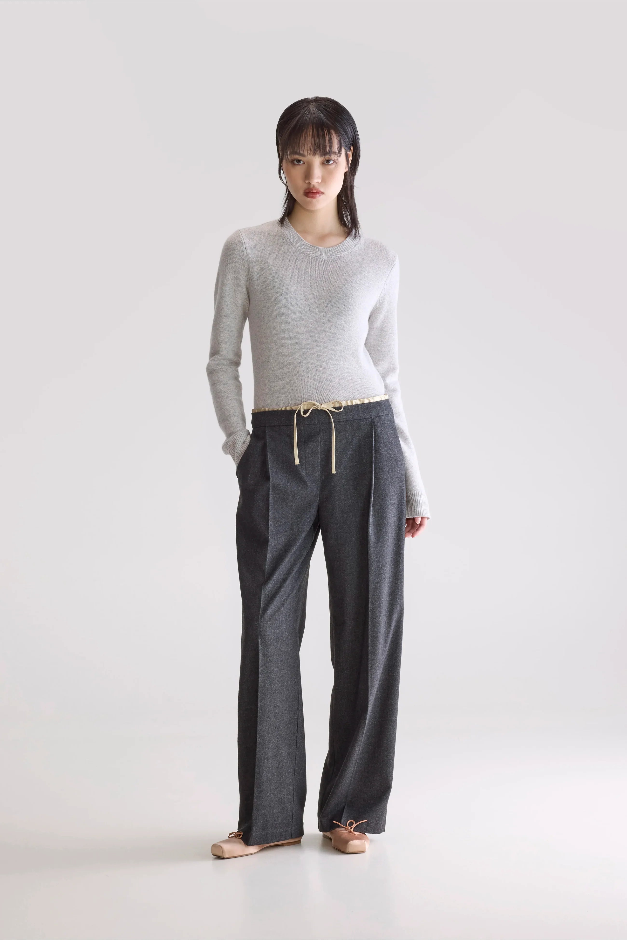 Bellerose Turin Trousers in Anthracite
