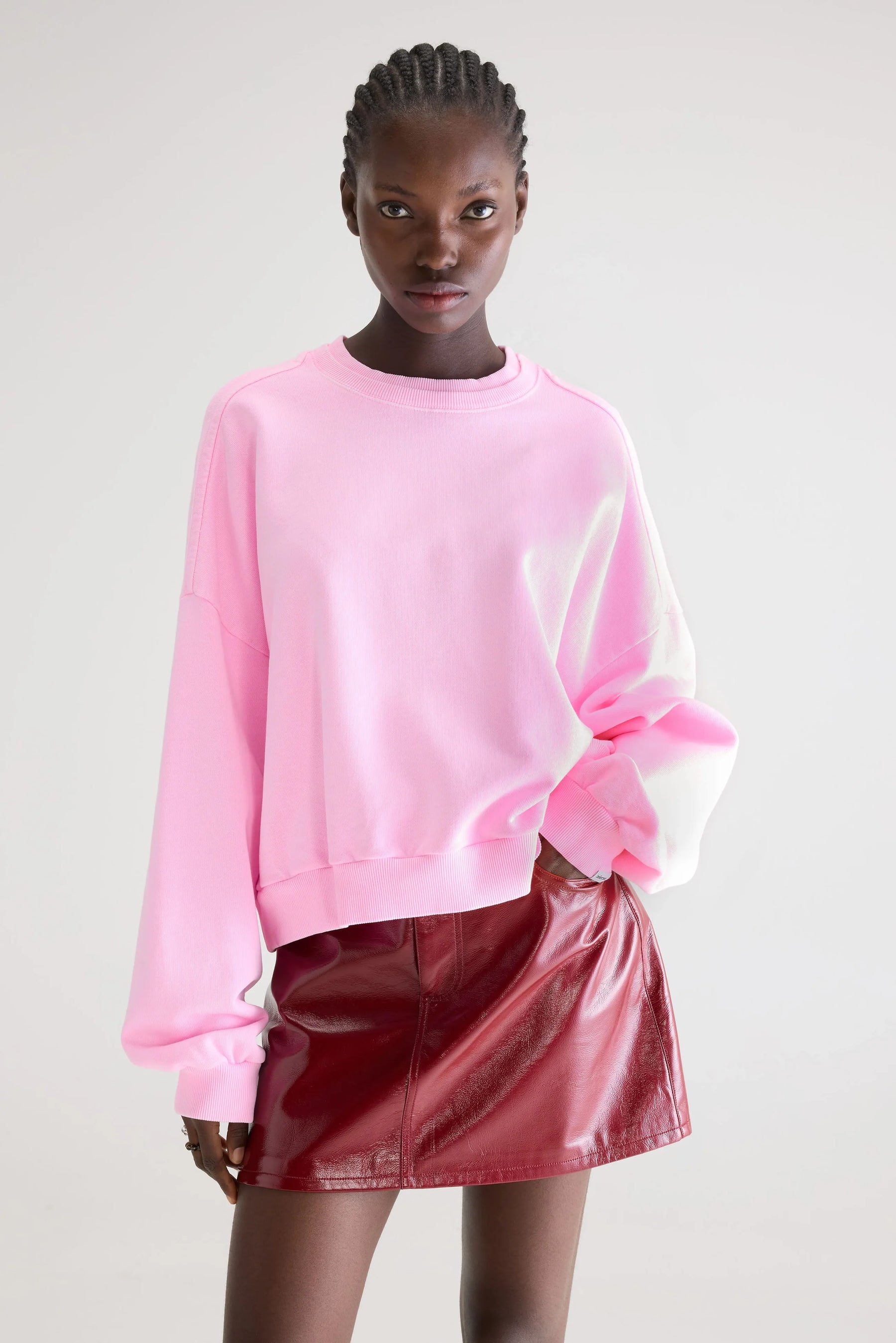 Bellerose Ferna Sweatshirt in Fluo Pink