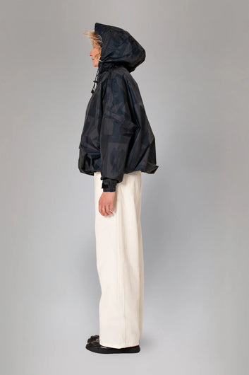 Rainkiss Anorak  in Back to Black