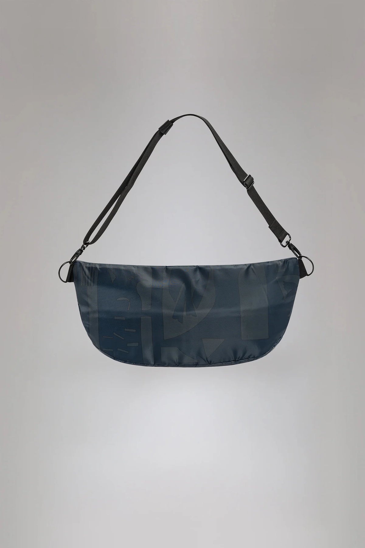 Rainkiss Waterproof Crossbody Bag in Back to Black