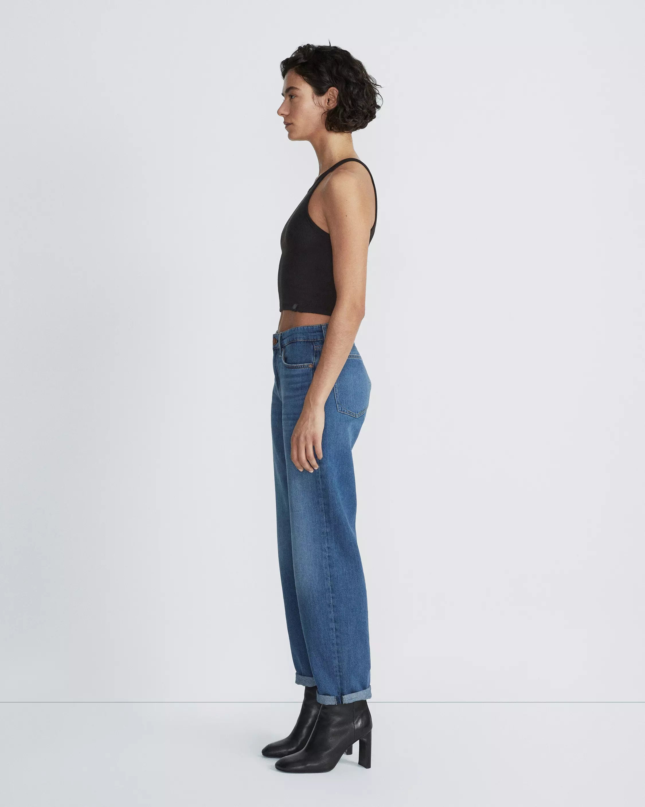 Rag & Bone Dre Low Rise Baggy in Blake