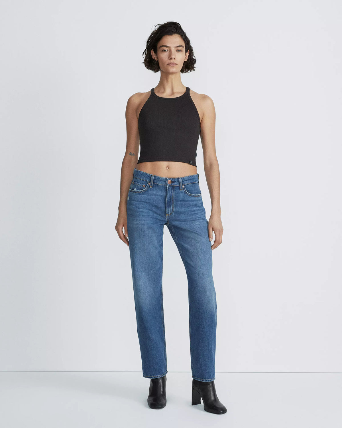 Rag & Bone Dre Low Rise Baggy in Blake