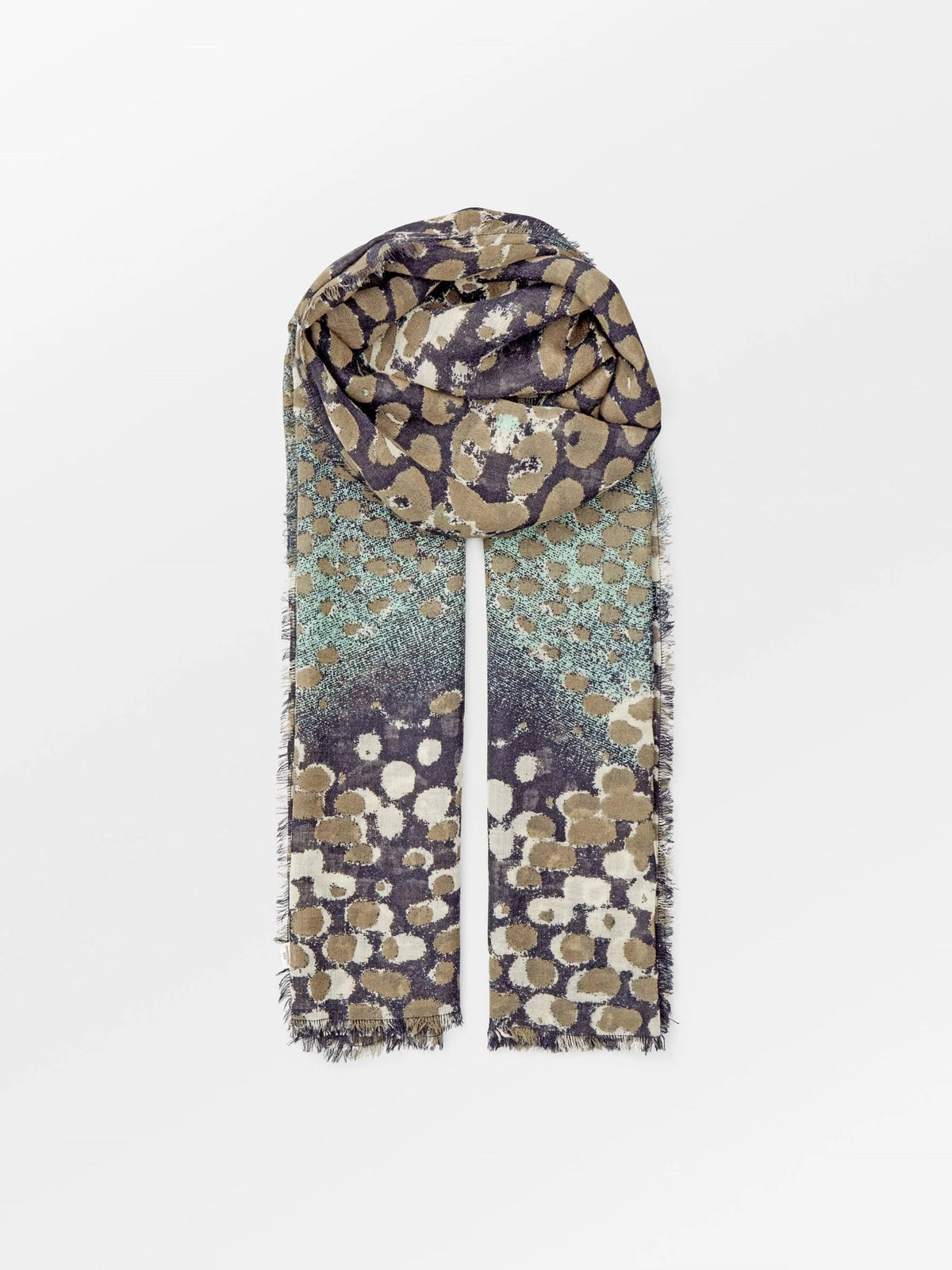 Becksondergaard Roslyna Wool Scarf in Navy