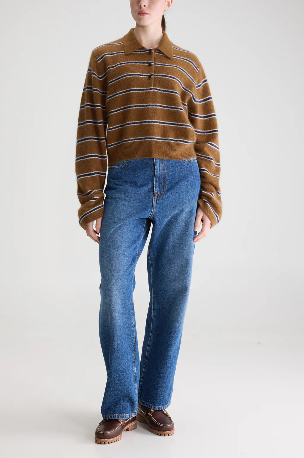 Bellerose Dussy Stripe Knit - Rust