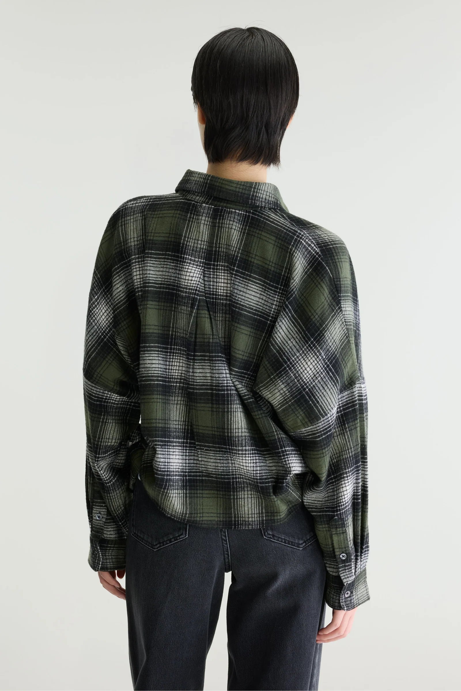 Bellerose Candice Check Wrap Shirt - Green