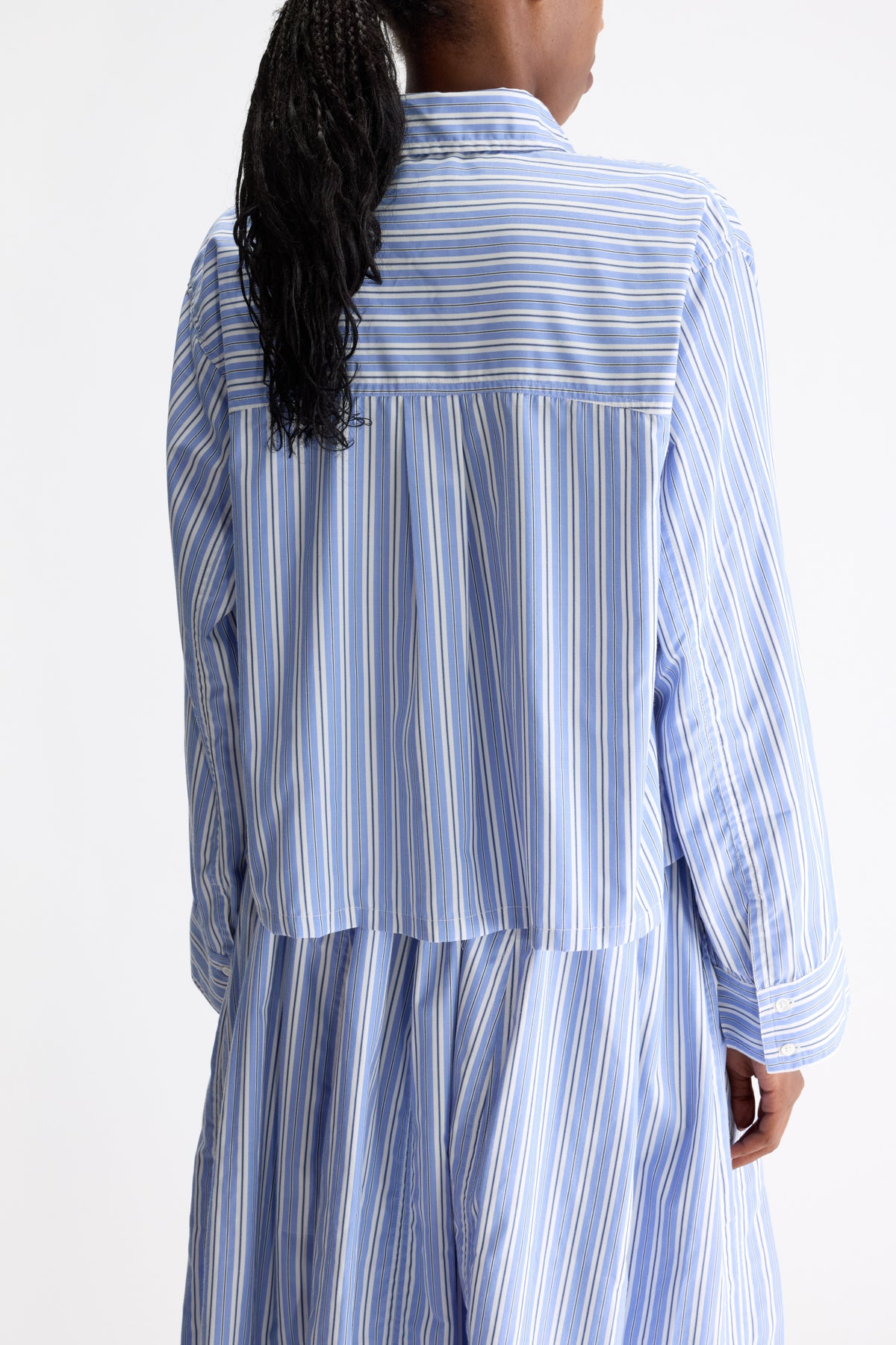 Bellerose Capri Shirt in Blue Stripe