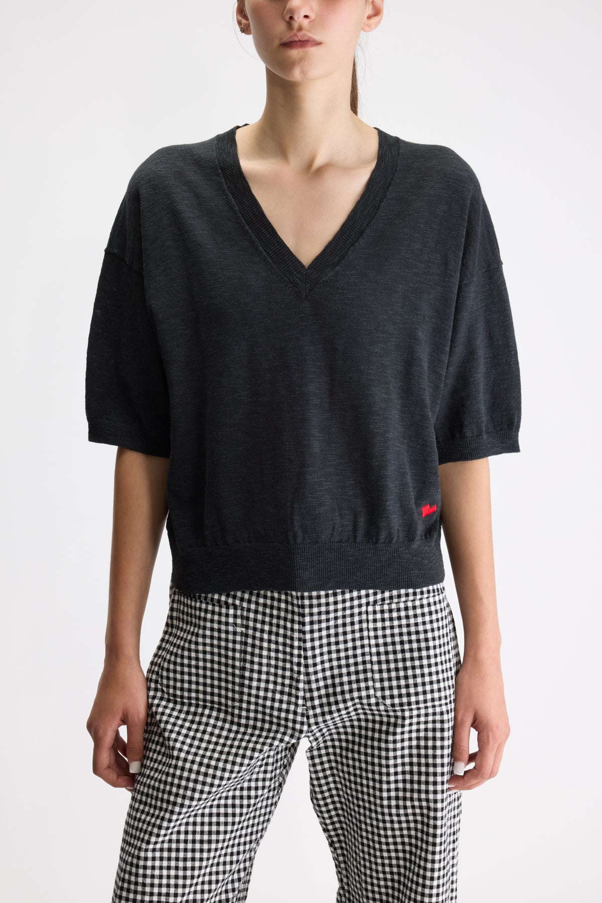 Bellerose Dadif Cotton Linen Top  in Pirate